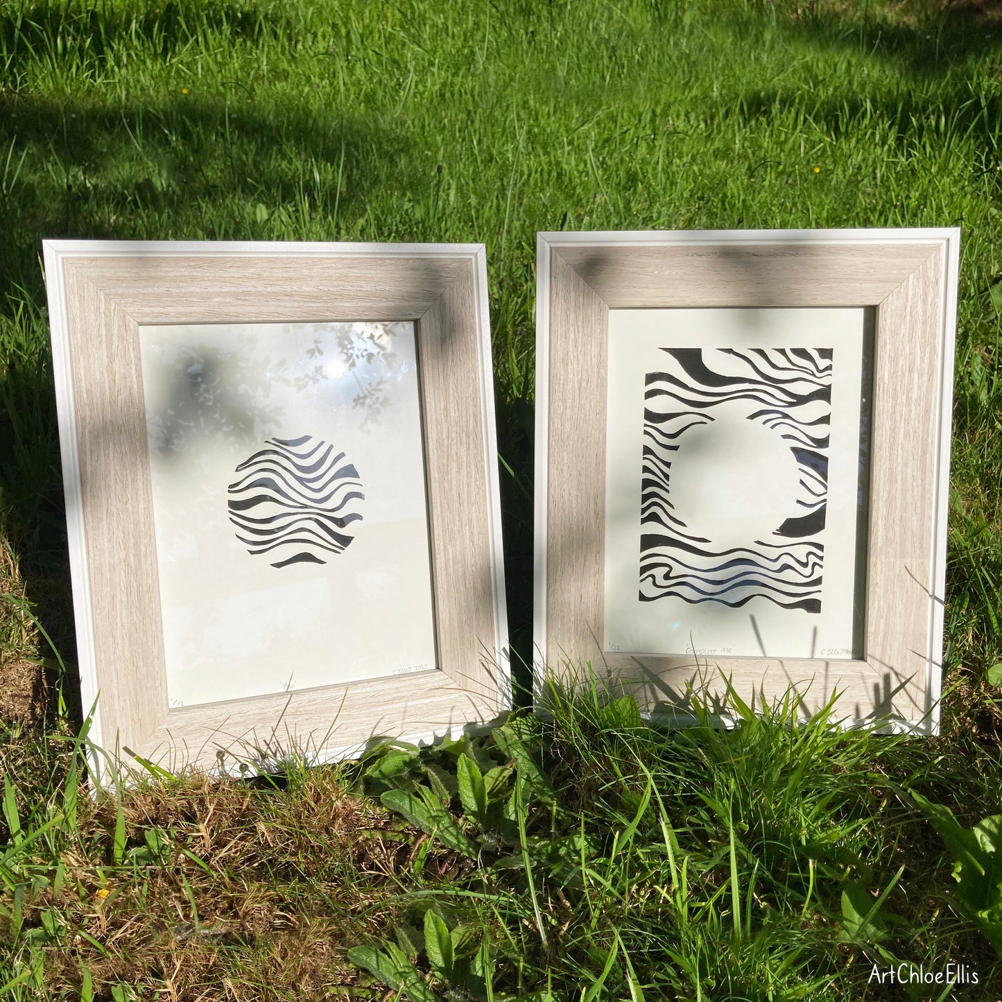 Complete Me – A5 Original Lino-Print