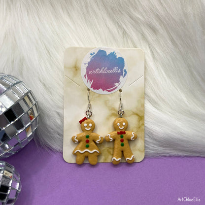 Gingerbread Earrings