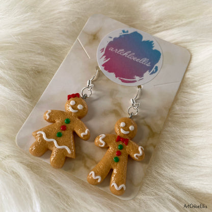 Gingerbread Earrings