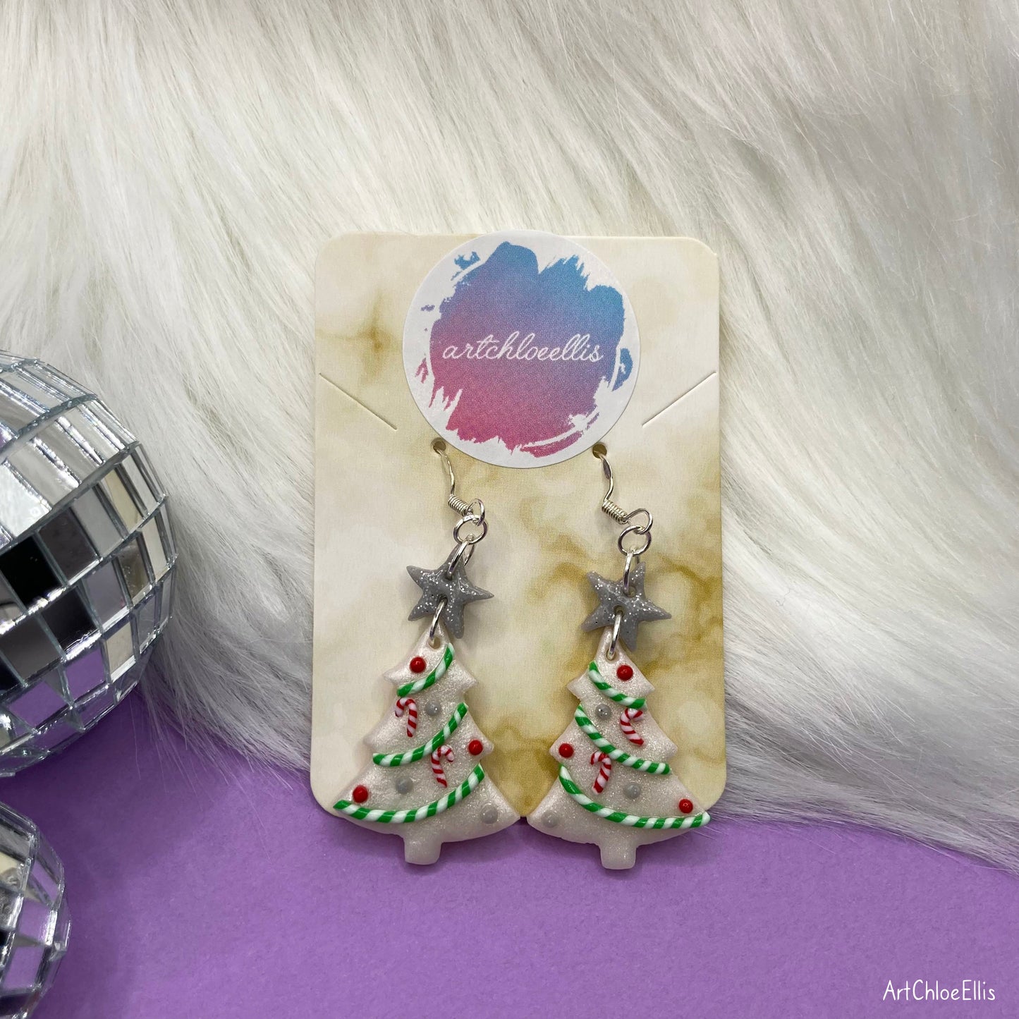 Christmas Tree Earrings