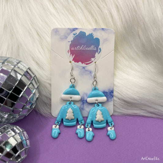 Christmas Jumper Earrings