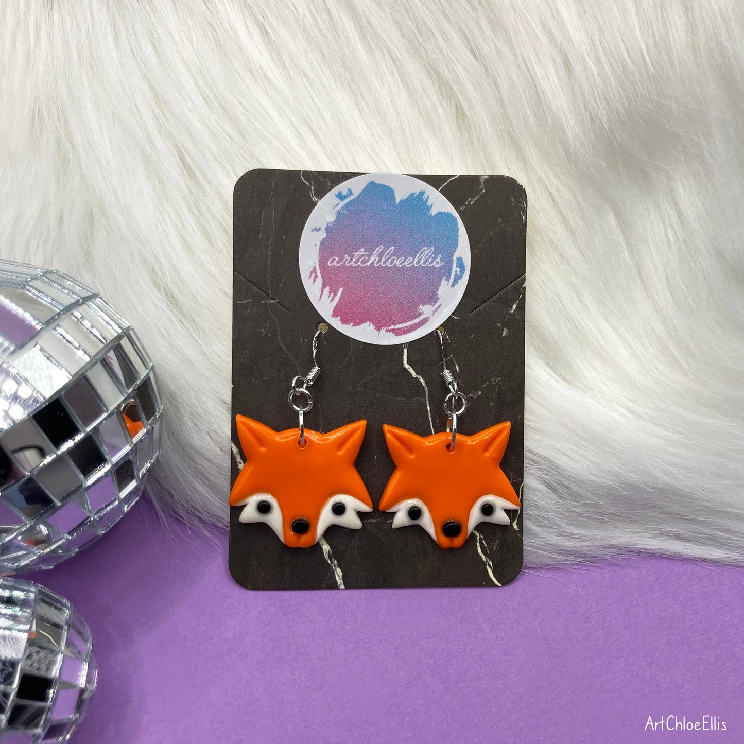 Fox Earrings