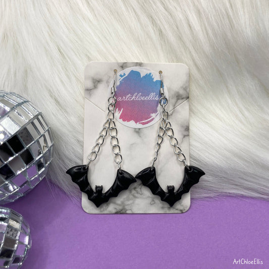 Bat Earrings