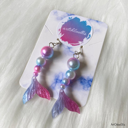 Mermaid Tail Earrings